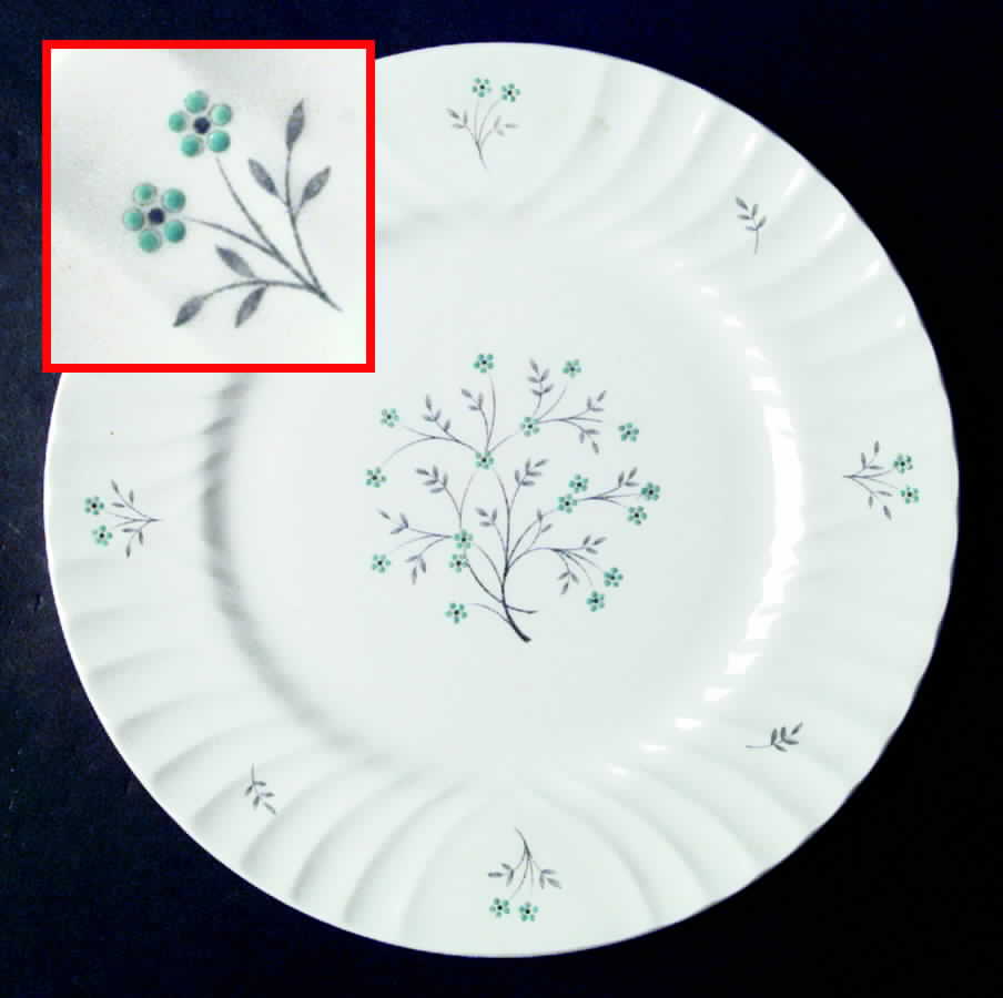 Neptune Dinner Plate by Queen Anne (England)-1