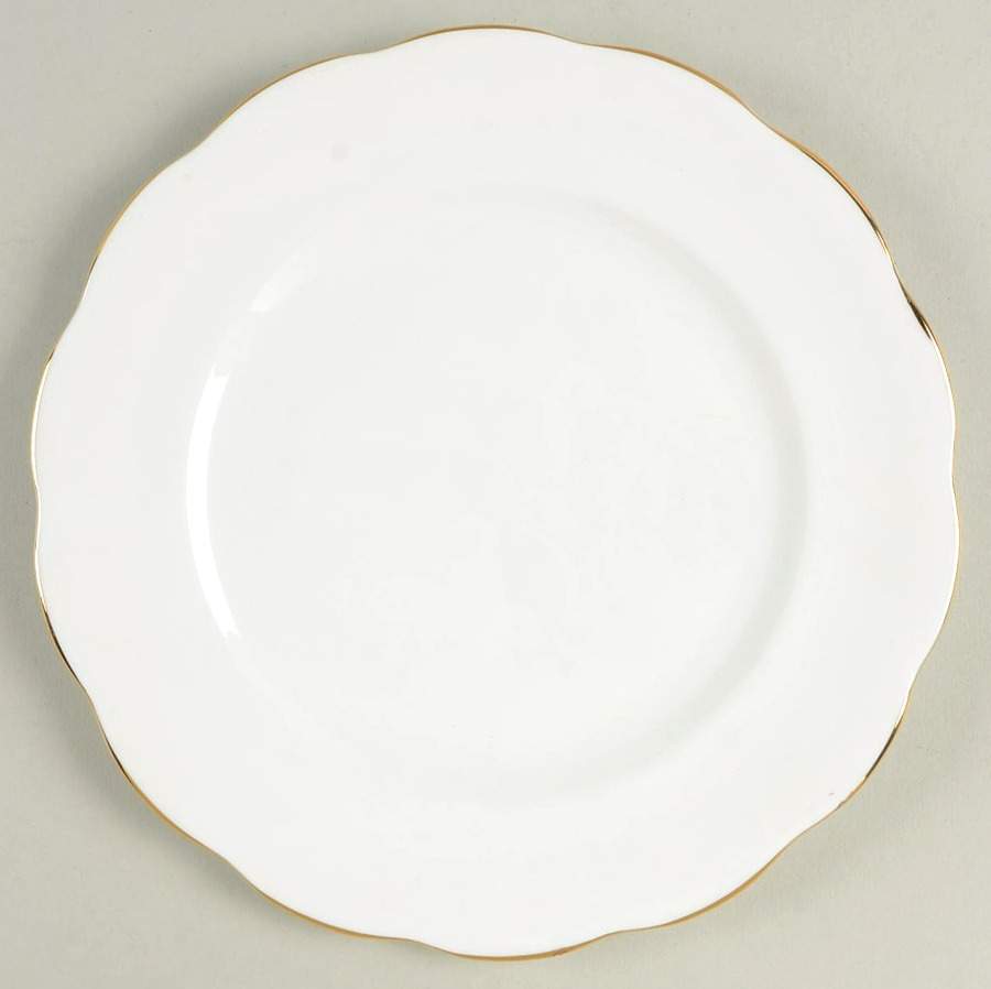 QUA2 Salad Plate by Queen Anne (England)-1