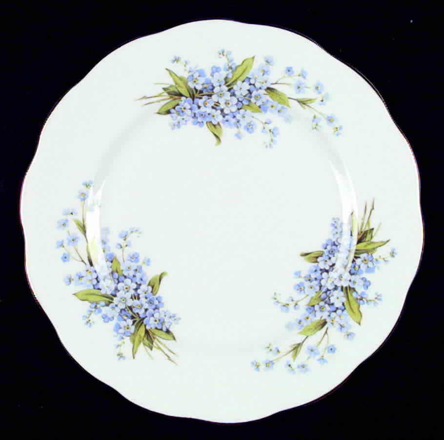 QUA3 Salad Plate by Queen Anne (England)-1