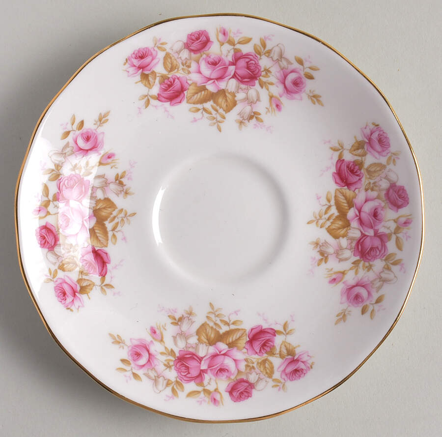Rose Garden Saucer by Queen Anne (England)-1