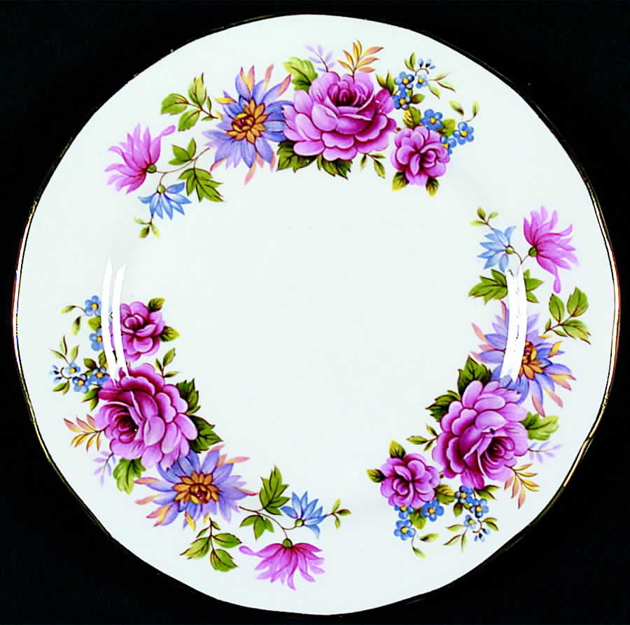 Serenade Bread & Butter Plate by Queen Anne (England)-1
