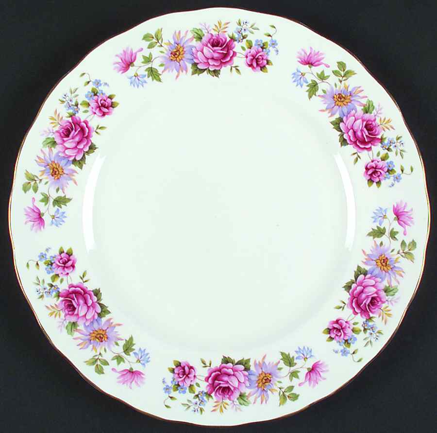 Serenade Dinner Plate by Queen Anne (England)-1