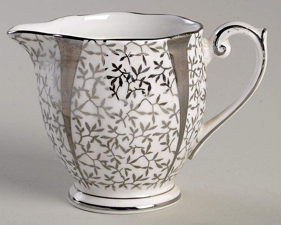 Silver Lace Mini Creamer by Queen Anne (England)-1
