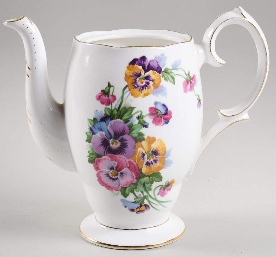 Spring Melody Coffee Pot No Lid by Queen Anne (England)-1