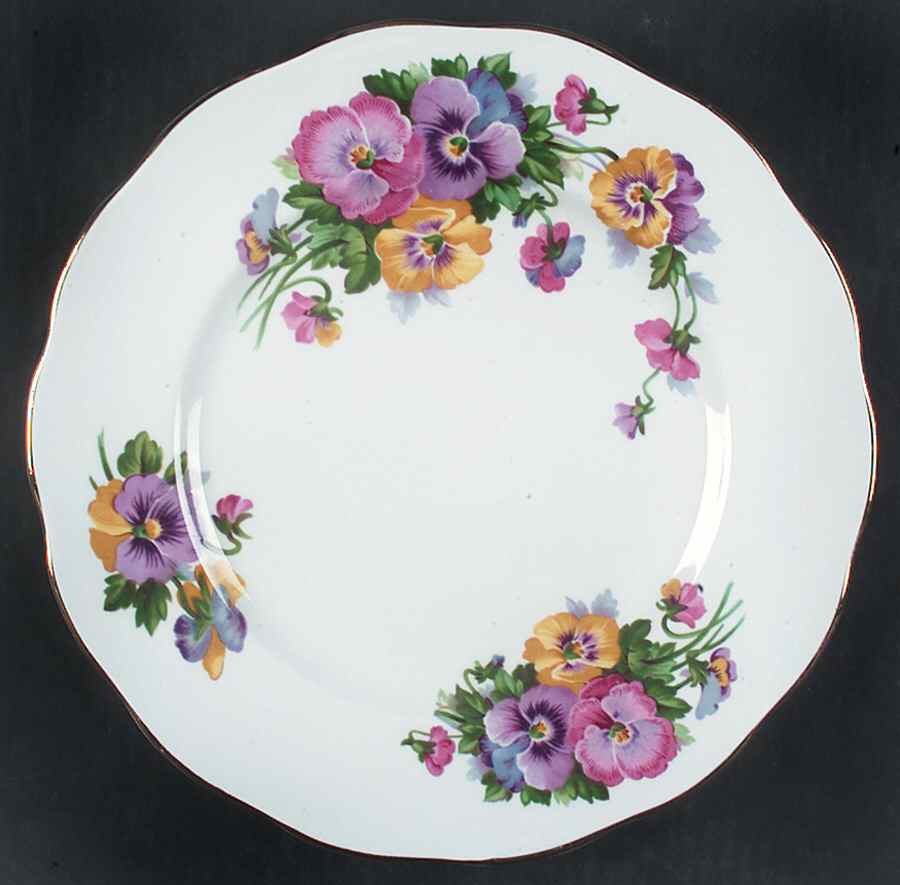 Spring Melody Dinner Plate by Queen Anne (England)-1