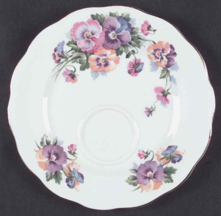 Spring Melody Snack Plate by Queen Anne (England)-1