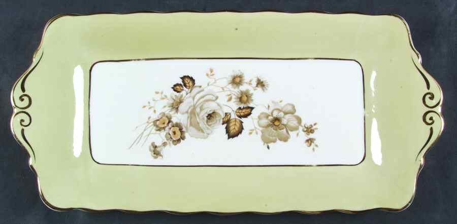 Terra Nova Tray for Creamer & Sugar with Lid by Queen Anne (England)-1