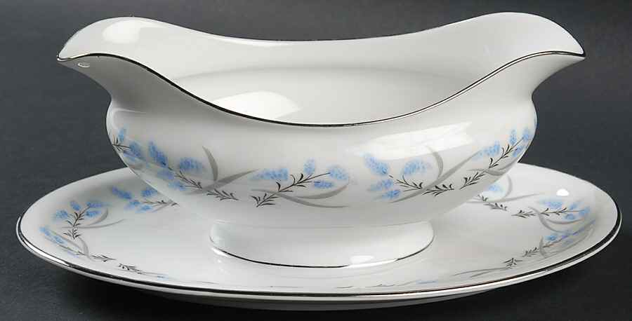 Memory Lane Gravy Boat with Attached Underplate by Quality Crafts-1