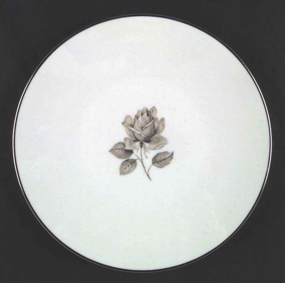 Midnight Rose Dinner Plate by Quality Crafts-1