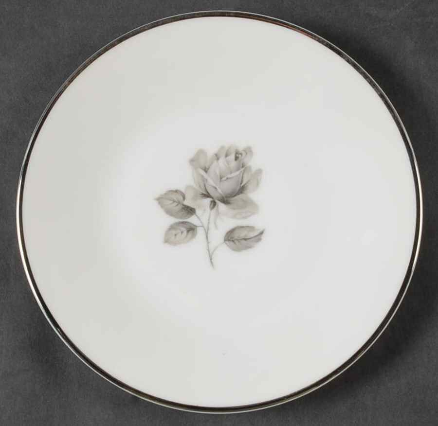 Midnight Rose Bread & Butter Plate by Quality Crafts-1