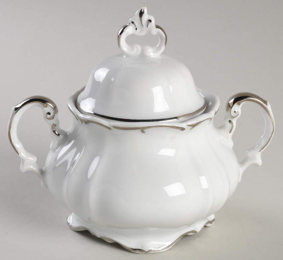 Princess Alexandra Sugar Bowl & Lid by Quality Crafts-1