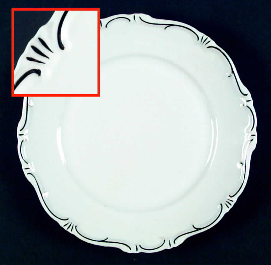 Princess Alexandra Dinner Plate by Quality Crafts-1