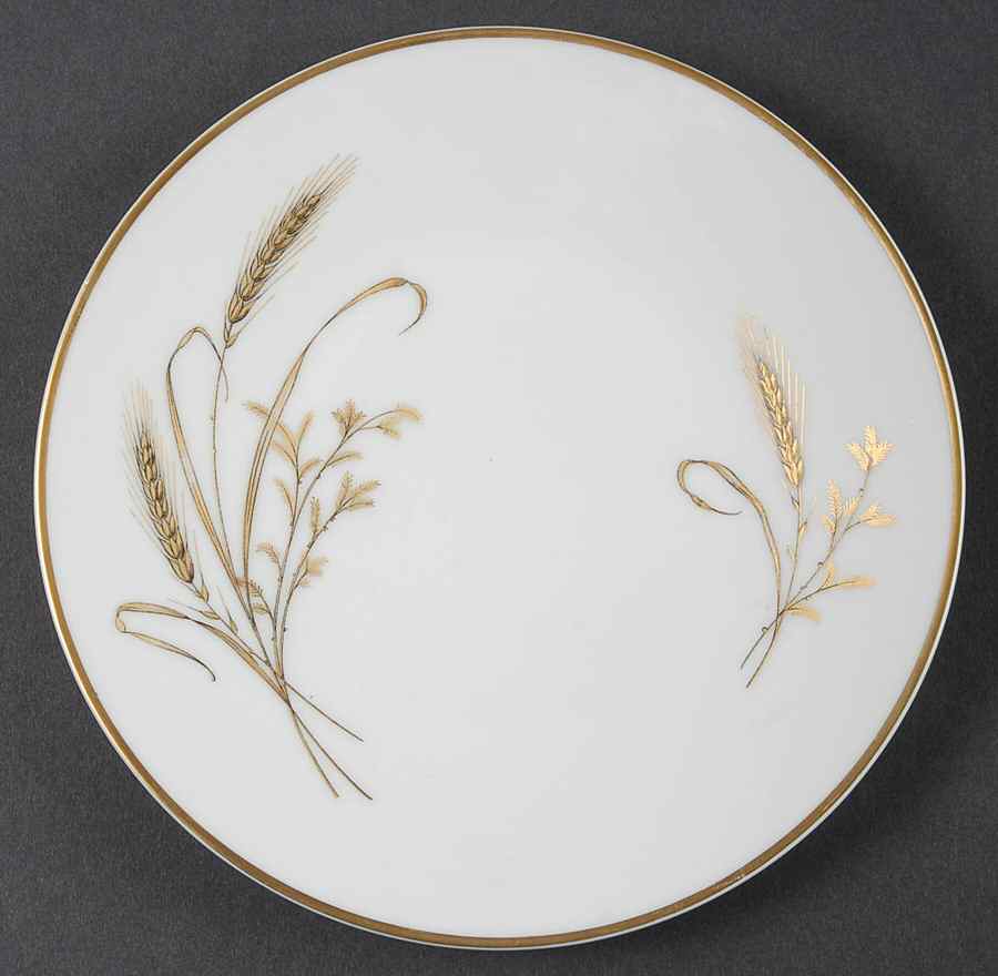 Whispering Wheat Bread & Butter Plate by Quality Crafts-1