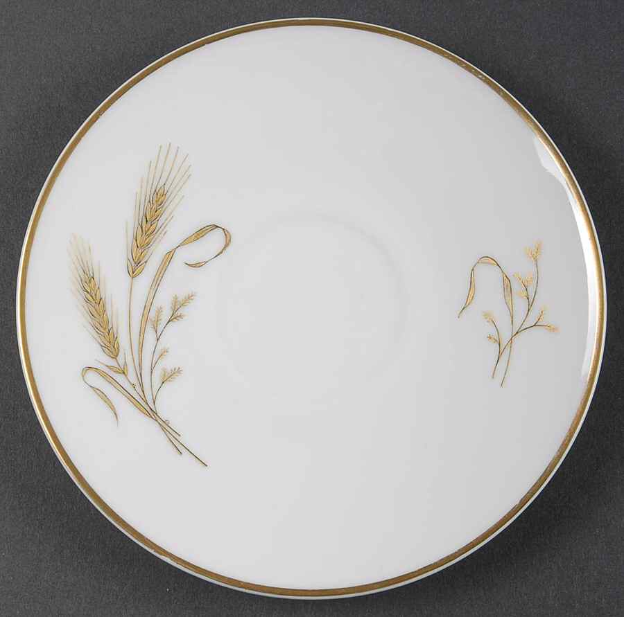 Whispering Wheat Saucer by Quality Crafts-1