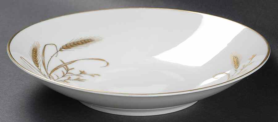 Whispering Wheat Coupe Soup Bowl by Quality Crafts-1