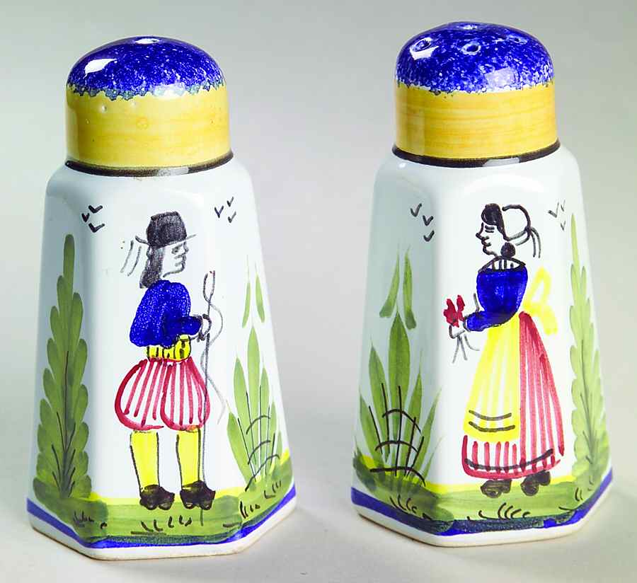 Campagne Salt & Pepper Set by Quimper-1