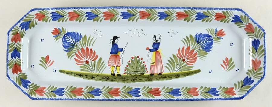 Campagne 24" Rectangular Tray by Quimper-1