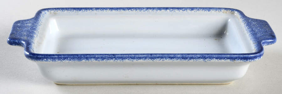 Fleuri Royal Rectangular Butter No Lid by Quimper-1