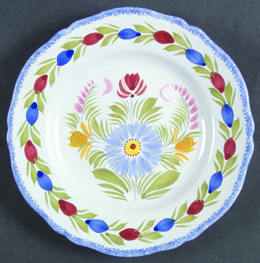 Fleuri Royal Bread & Butter Plate by Quimper-1