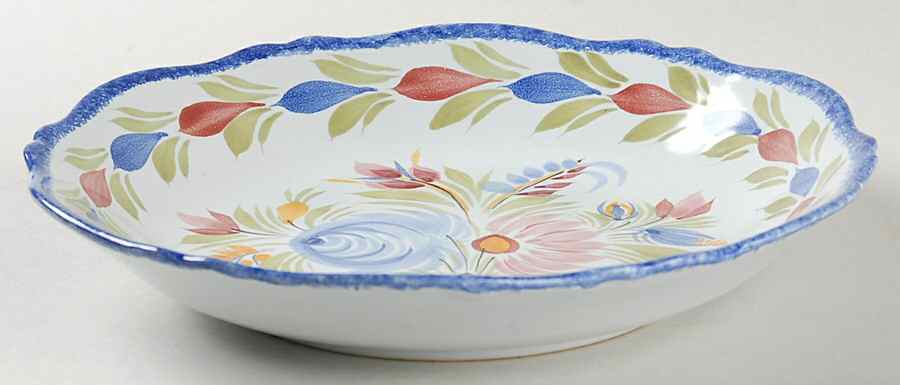 Fleuri Royal Coupe Soup Bowl by Quimper-1