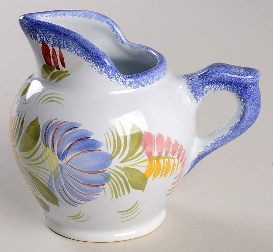 Fleuri Royal Creamer by Quimper-1
