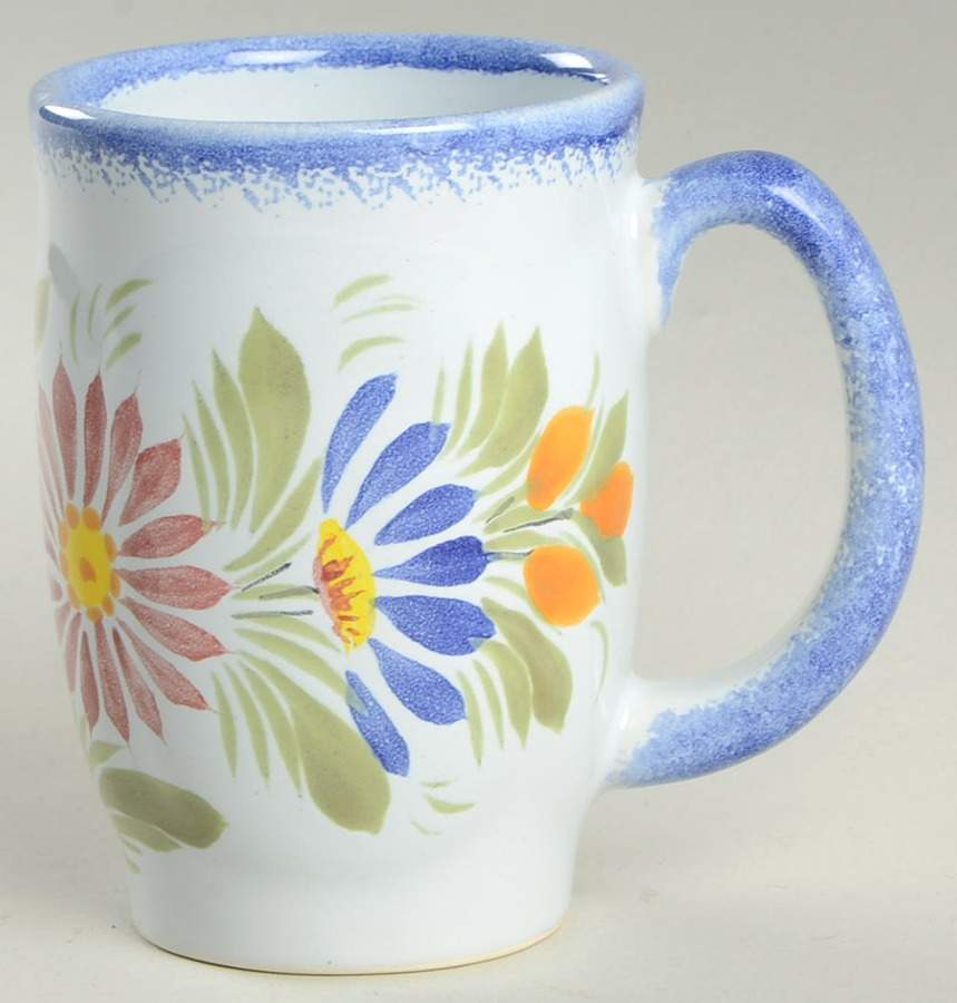 Fleuri Royal Accent Mug by Quimper-1