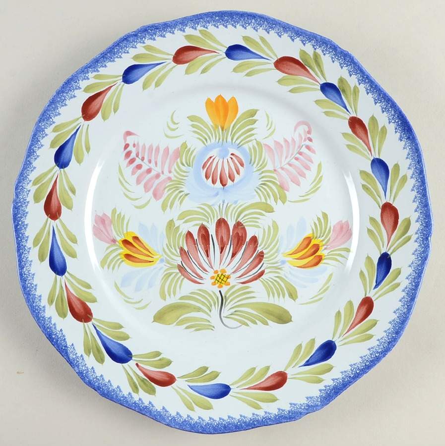 Fleuri Royal Dinner Plate by Quimper-1