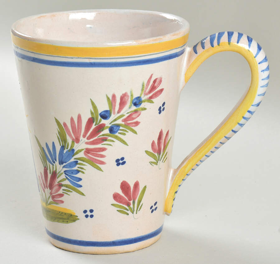 Henriot (Lady Or Man Center) Mug by Quimper-1