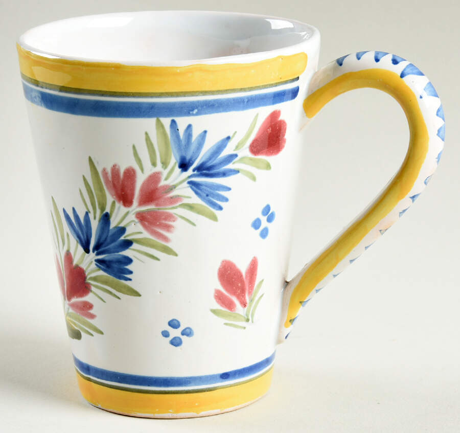 Henriot (Lady Or Man Center) Mug by Quimper-1