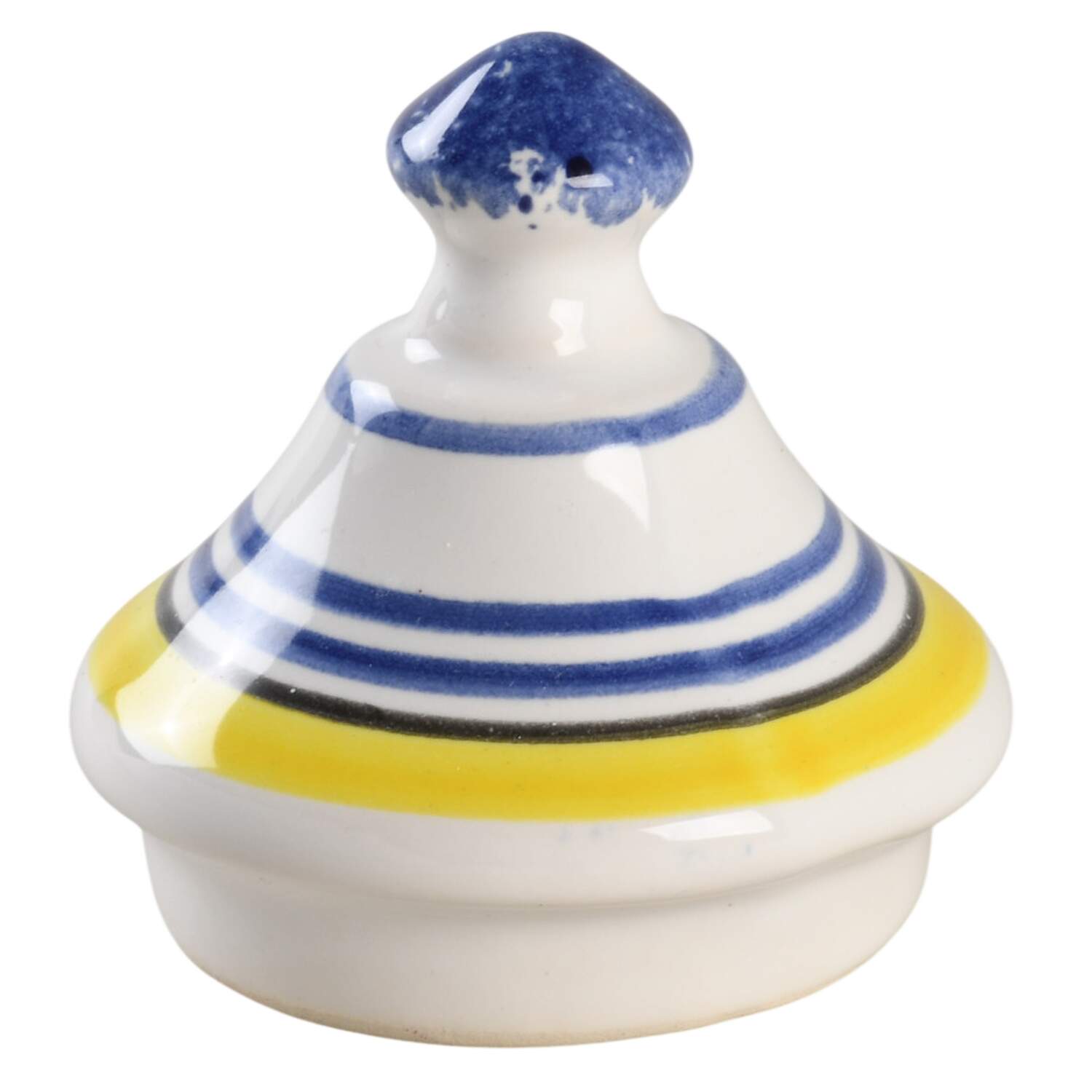 Henriot (Lady Or Man Center) Lid for Mini Coffee Pot by Quimper-1
