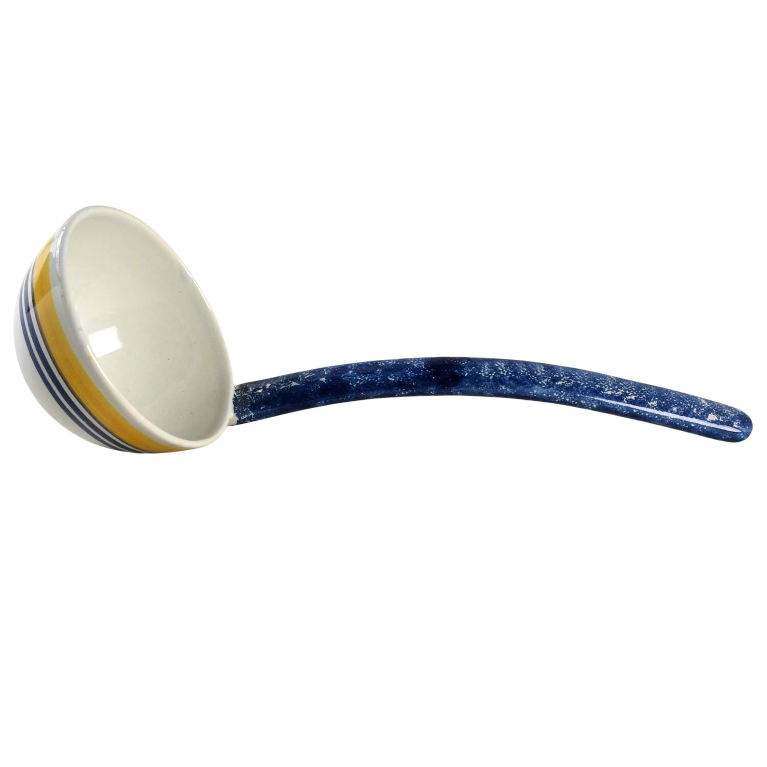 Henriot (Lady Or Man Center) Tureen Ladle by Quimper-1