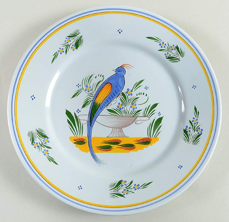 Jardin D'Ete Dinner Plate by Quimper-1