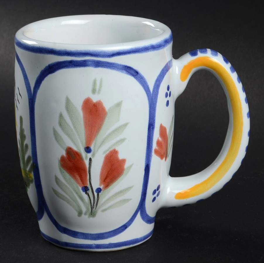 Mistral Blue (Round) Mug by Quimper-1