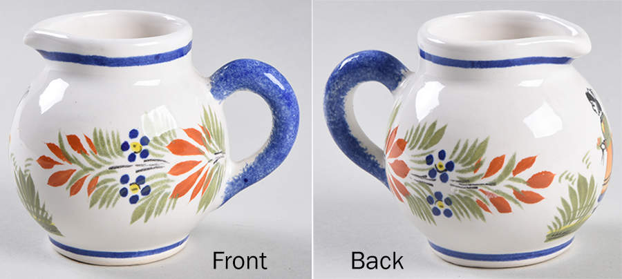 Paysan Mini Creamer by Quimper-1