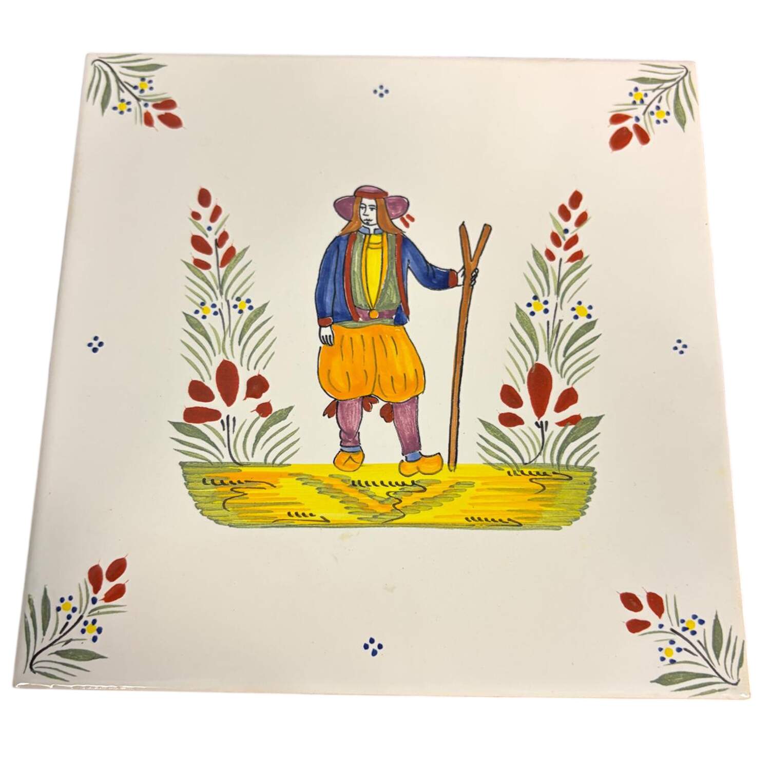 Paysan Trivet by Quimper-1