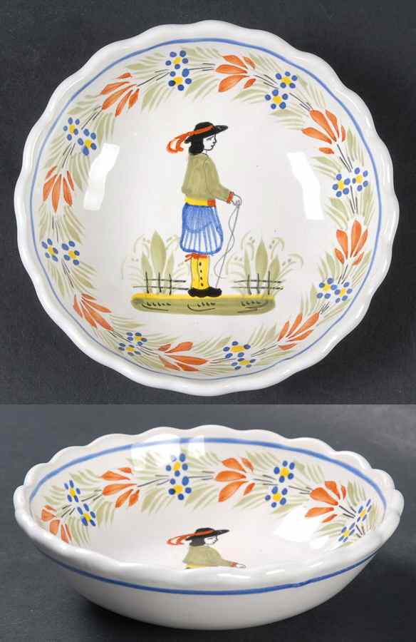 Paysan Fruit/Dessert (Sauce) Bowl by Quimper-1