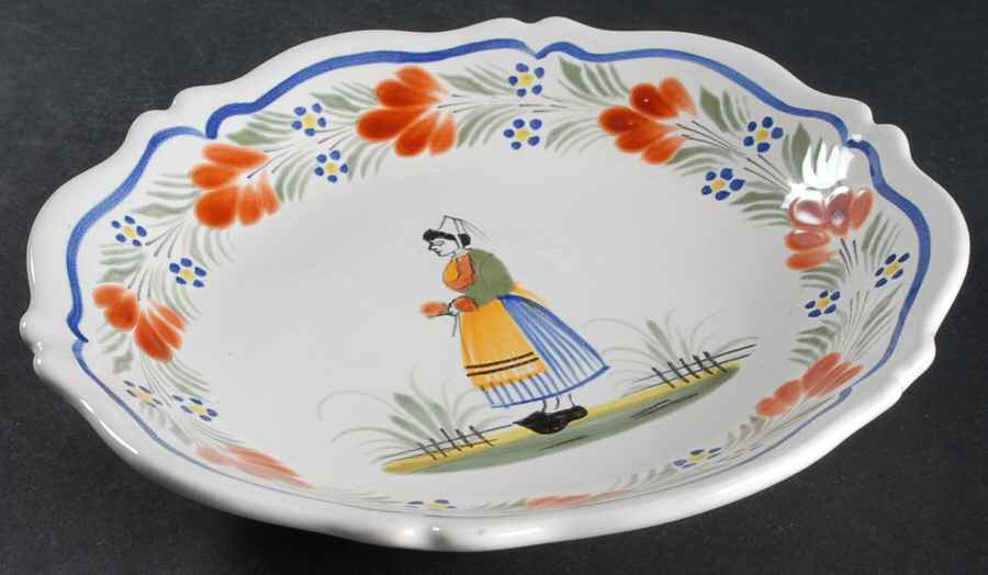 Paysan Coupe Soup Bowl by Quimper-1