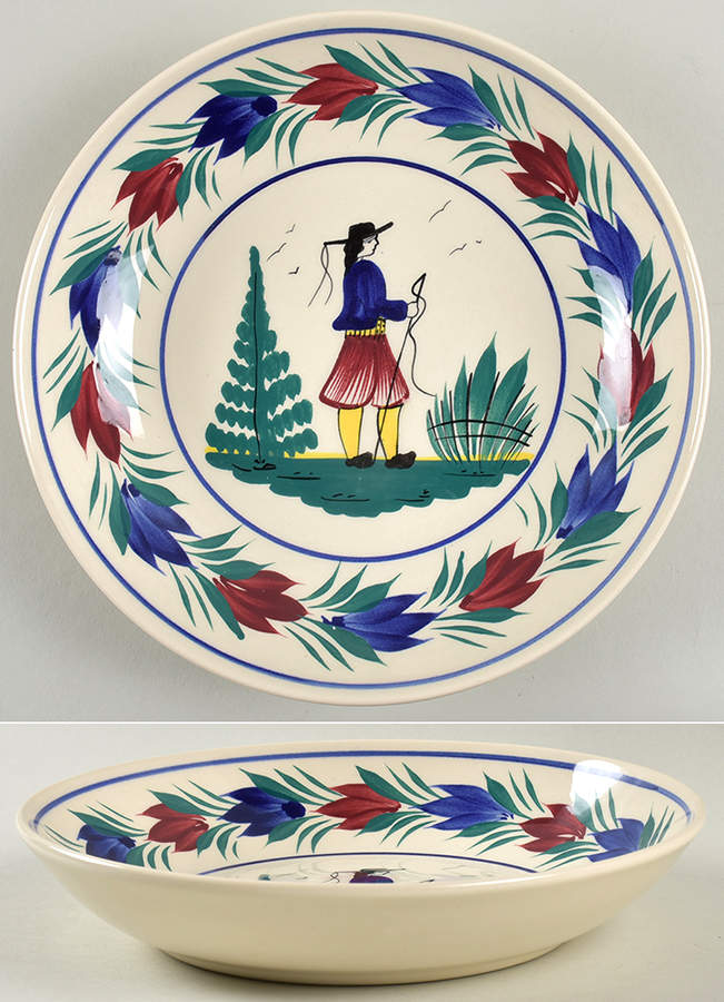 Petit Breton Coupe Soup Bowl by Quimper-1