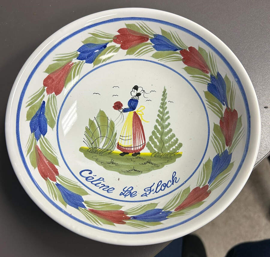 Petit Breton Coupe Soup Bowl by Quimper-1