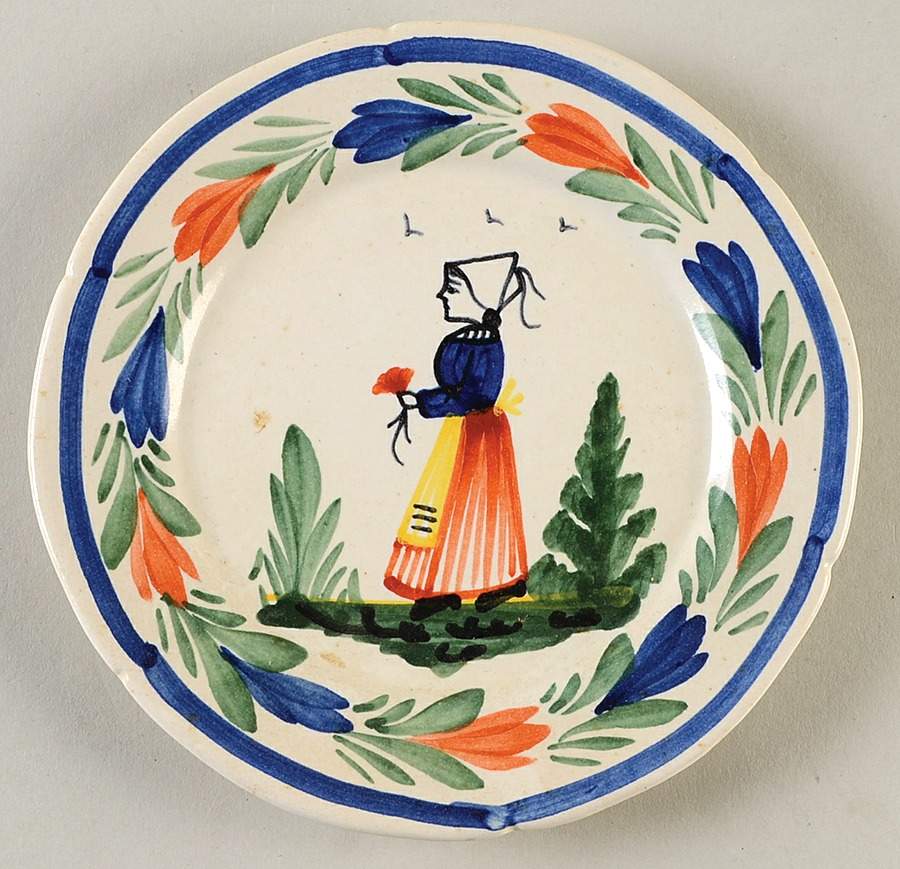 Petit Breton Small Bread & Butter Plate by Quimper-1