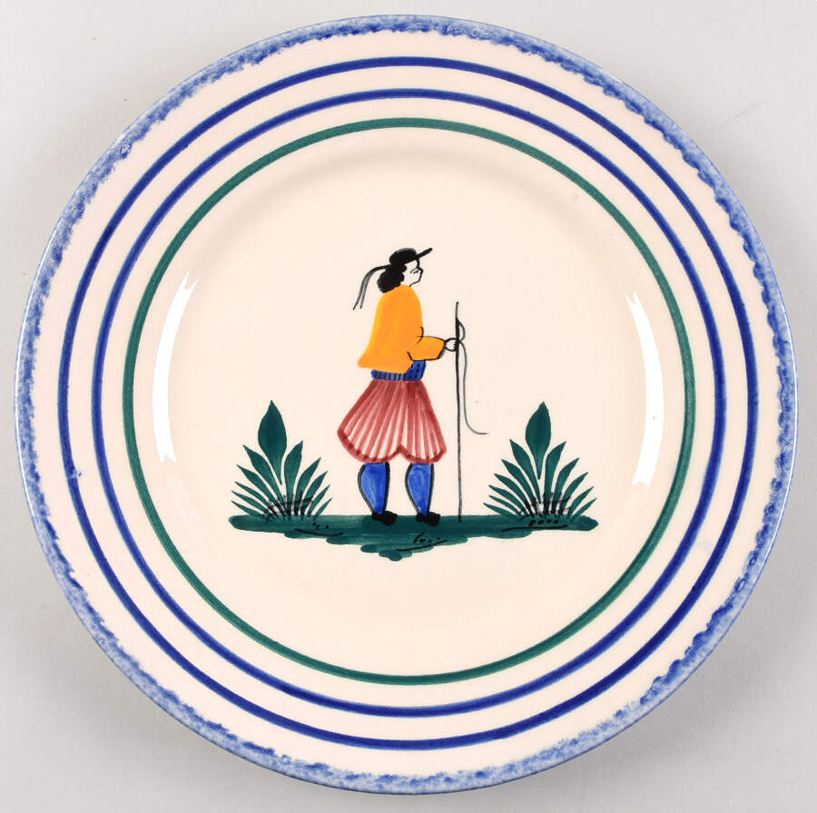 BRITTANY BLUE Dinner Plate by Quimper-1