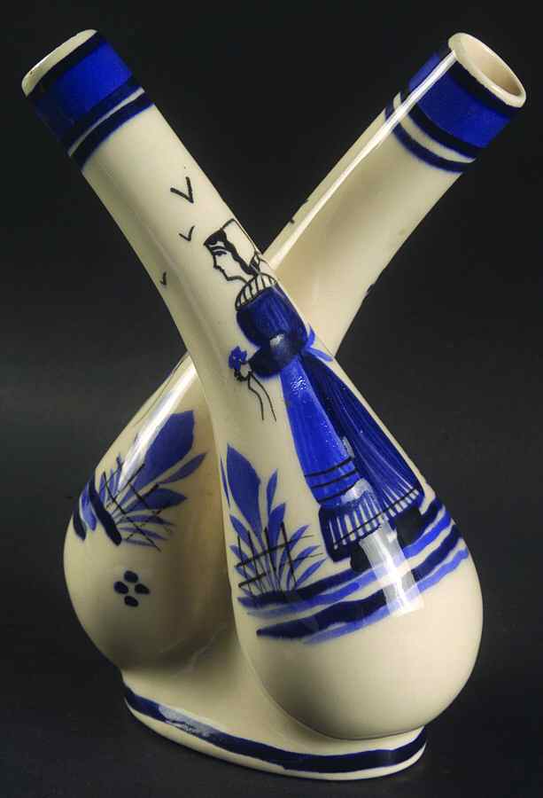 QUI5 Attached Oil and Vinegar No Stoppers by Quimper-1