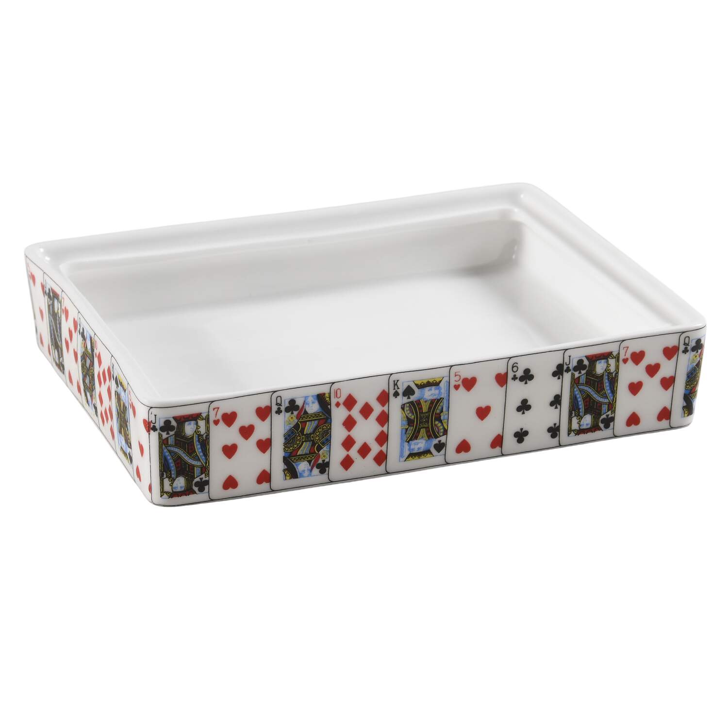 Cut for Coffee Double Deck Playing Card Box-No Lid by Queen's-1