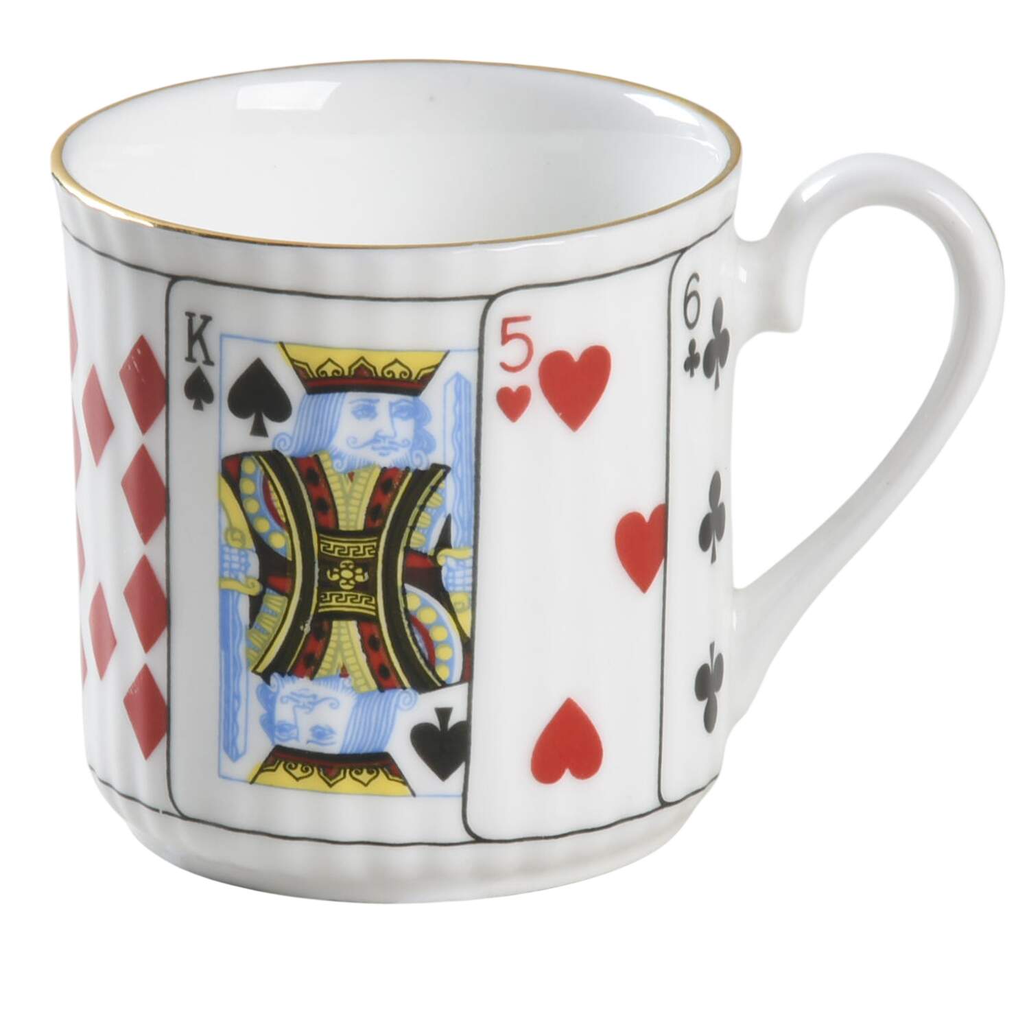 Cut for Coffee Flat Demitasse Cup by Queen's-1