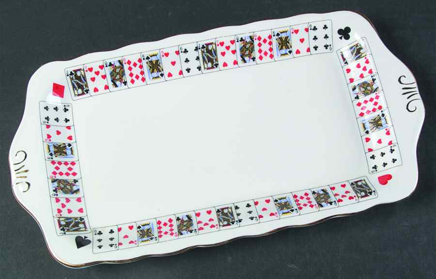 Cut for Coffee Large Sandwich Tray by Queen's-1