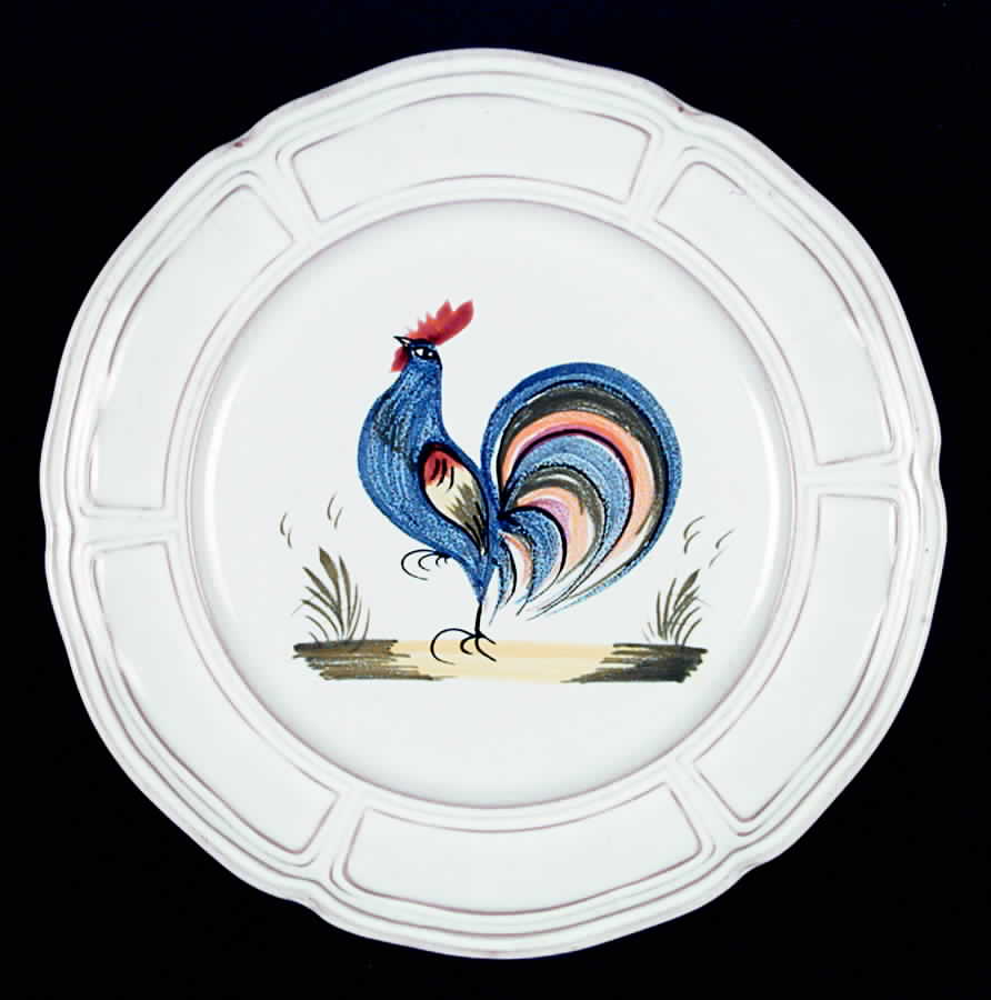QUI12 Dinner Plate by Quimper-1