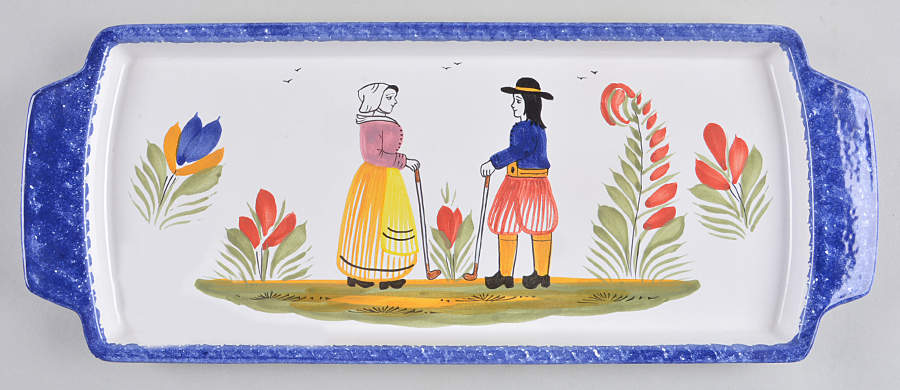 Tradition 15" Bread Tray by Quimper-1