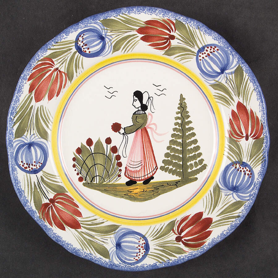 Tradition Bread & Butter Plate by Quimper-1