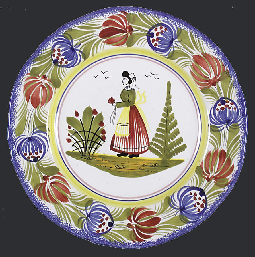 Tradition Bread & Butter Plate by Quimper-1