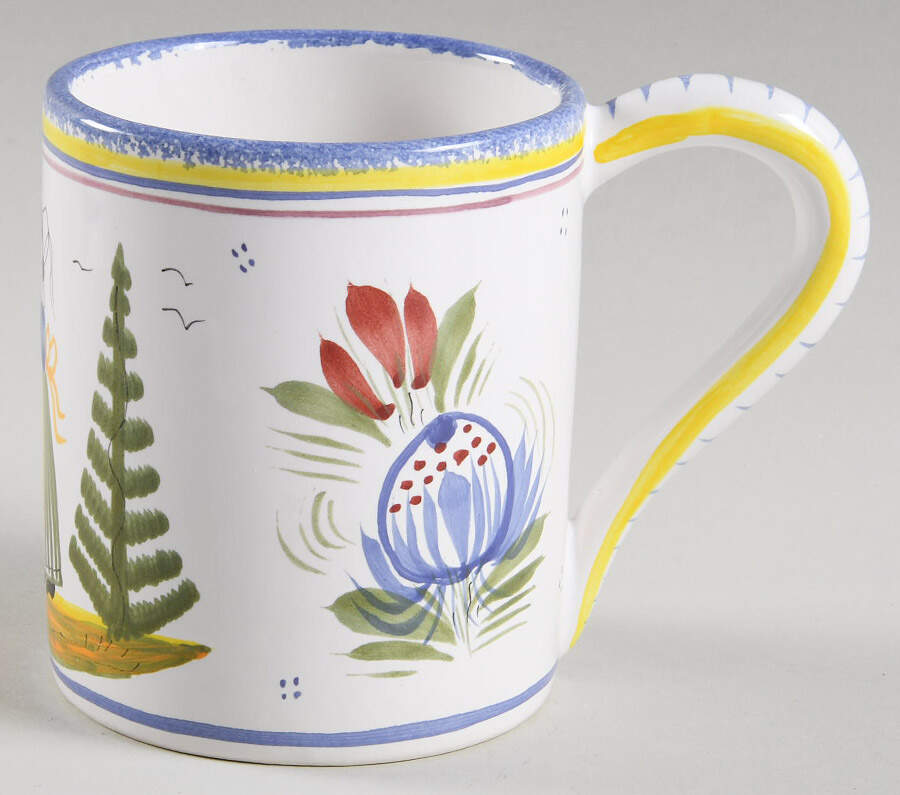 Tradition Mug by Quimper-1